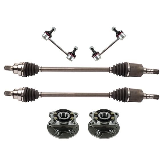 TRQ Drivetrain Kit Fits 2003-2014 Volvo XC90 PSA40567