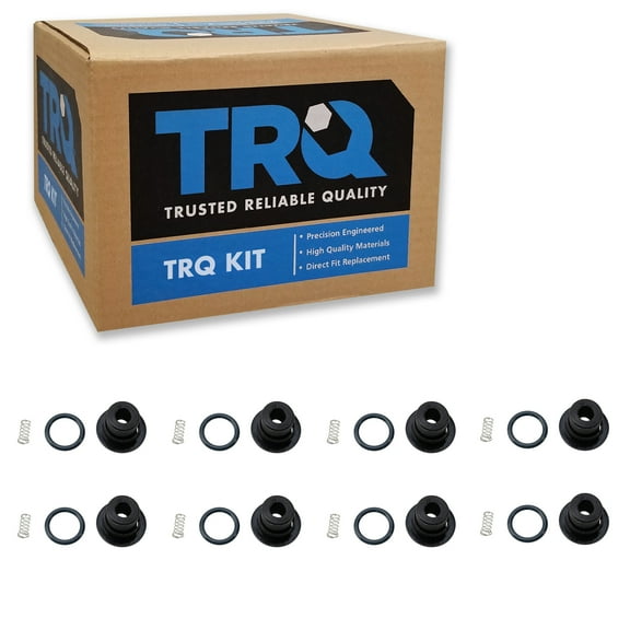 TRQ Engine Ignition Coil Boot Kit Set of 8 for Chrysler Dodge Jeep Mitsubishi V8 ICA30418 Fits select: 2002-2007 DODGE RAM 1500, 1999-2008 JEEP GRAND CHEROKEE