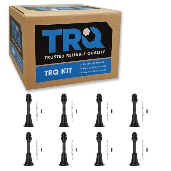 TRQ Engine Ignition Coil Boot Kit Set of 8 for Nissan Infiniti 5.6L V8 New ICA30400 Fits select: 2007-2015 NISSAN TITAN, 2007-2015 NISSAN ARMADA