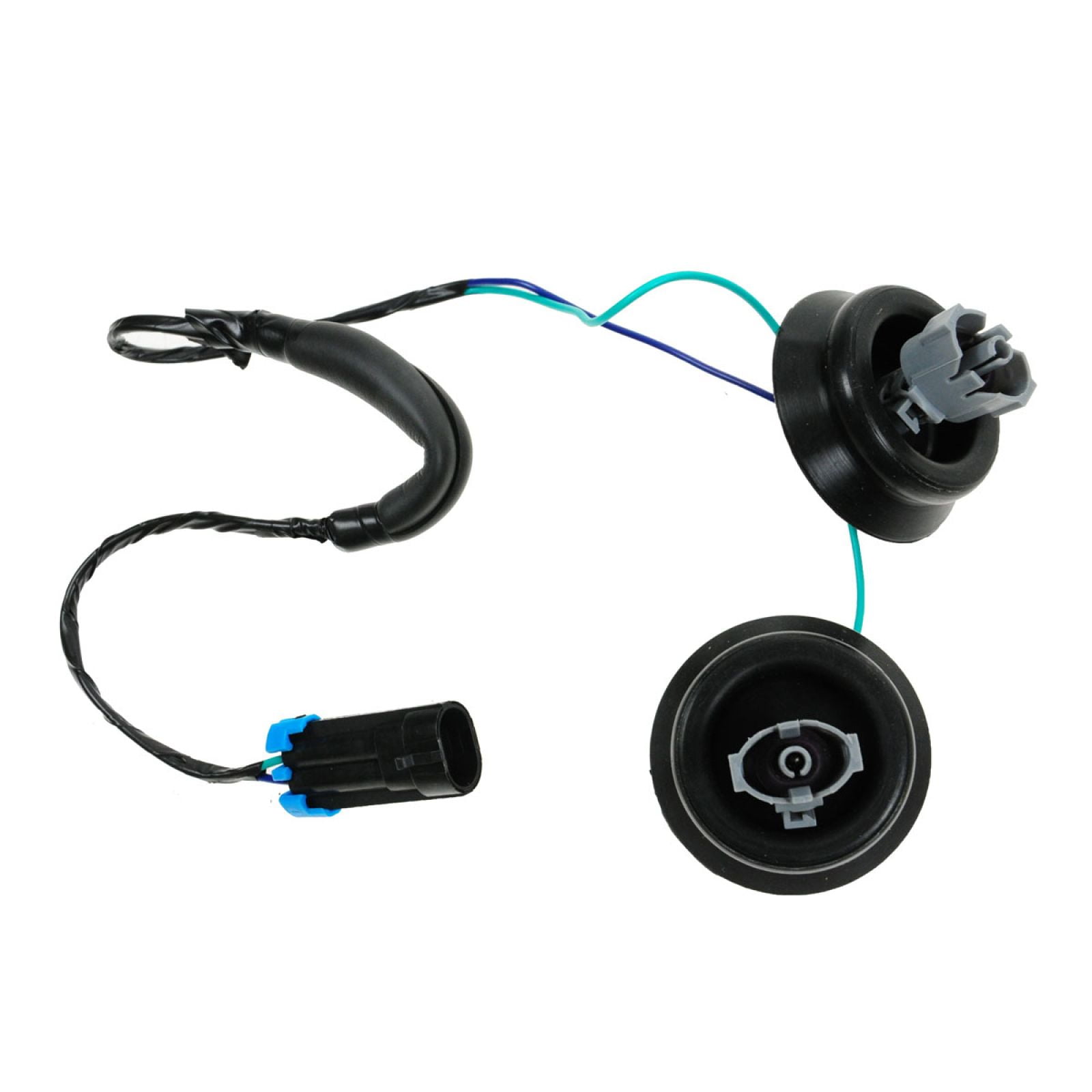 TRQ Engine Knock Sensor Harness with Dual Grommets for Cadillac Chevy GMC ESA94916