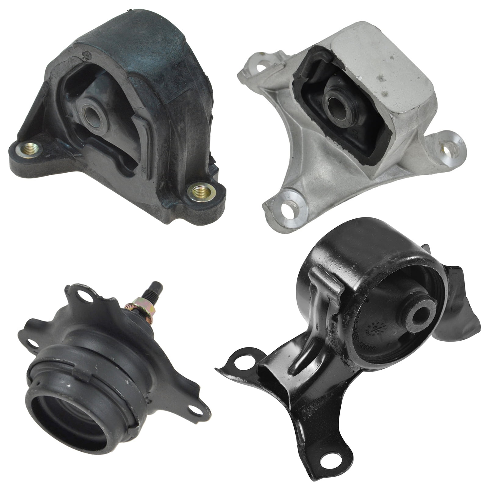 TRQ Engine Manual Transmission Motor Mount Kit Set of 4 for Civic Si RSX 2.0L MT MTA32802 Fits select: 2002-2006 ACURA RSX, 2002-2005 HONDA CIVIC SI