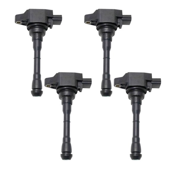 TRQ Engine Spark Ignition Coil Direct Fit Kit of 4 for Sentra Juke Rogue Sport ICA64506 Fits select: 2017-2019 NISSAN ROGUE SPORT, 2011-2017 NISSAN JUKE