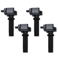 thumbnail image 1 of TRQ Engine Spark Ignition Coil Direct Fit Kit Set of 4 for Lincoln Land Rover ICA64260 Fits select: 2012-2018 FORD FOCUS, 2013-2019 FORD ESCAPE, 1 of 4