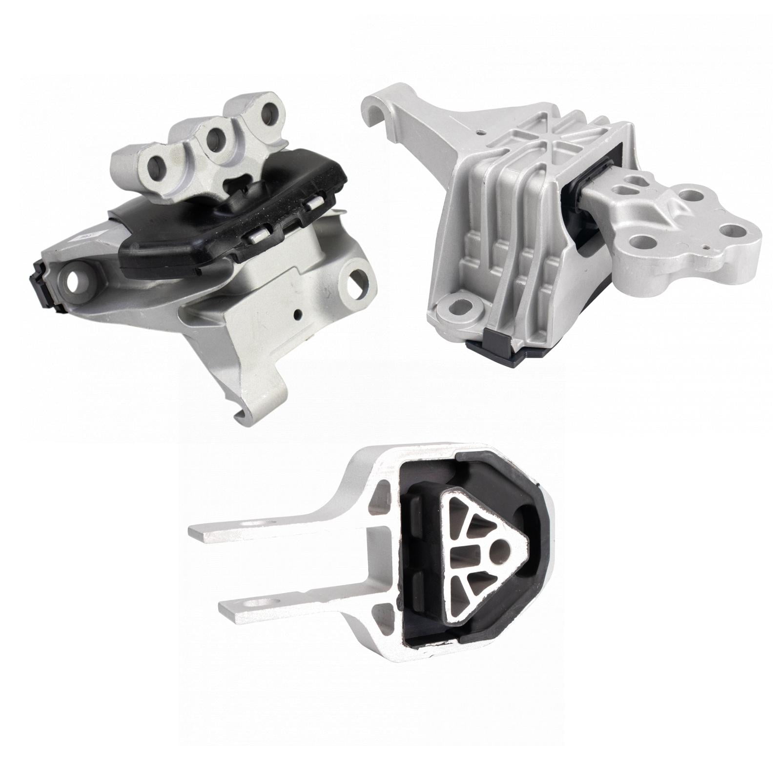 TRQ Engine Transmission Motor Mount Kit Set of 3pc for 13-16 Dodge Dart 2.0L MTA34781