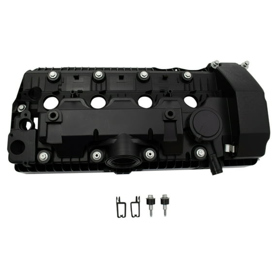 TRQ Engine Valve Cover w/ Gasket & Hardware LH Driver Side Cylinders 5-8 for BMW VCA92766