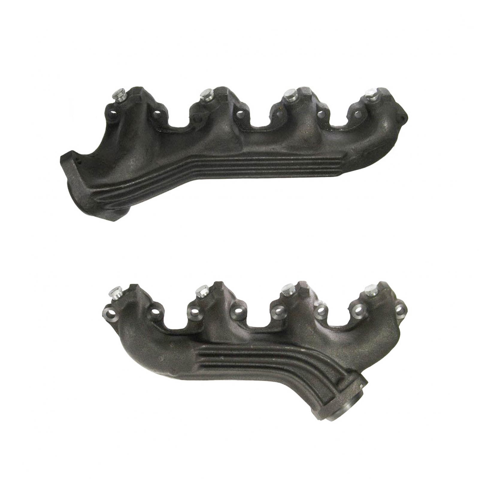 TRQ Exhaust Manifolds Pair for 80-87 Ford F-Series Pickup Truck E-Series 7.5L V8 EXA51596