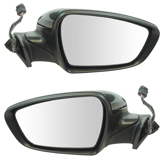 TRQ Exterior Heated Power Folding Mirror w/ Signal Puddle Light Pair for Kia New MRA04426 Fits select: 2014-2016 KIA FORTE