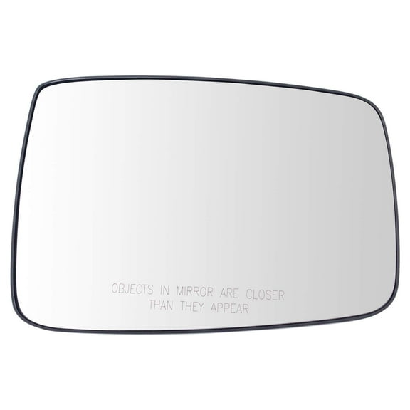 TRQ Exterior Mirror Glass Manual RH Passenger Side for Dodge Ram 1500 2500 New MGA07208 Fits select: 2019 RAM 1500 CLASSIC