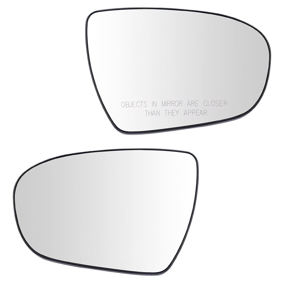 TRQ Exterior Mirror Glass Pair Power Heated LH & RH Sides for Kia Optima New MGA04794 Fits select: 2016 KIA OPTIMA HYBRID