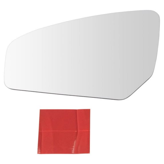 TRQ Exterior Mirror Glass Replacement LH Driver Side for 07-12 Nissan Sentra New MGA04316