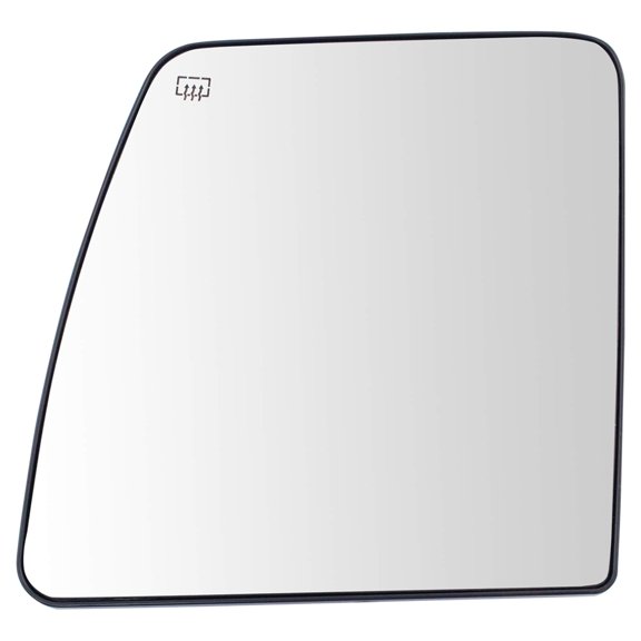 TRQ Exterior Mirror Glass w/ Backing Plate LH Driver Side for NV Van SL SV MGA07270