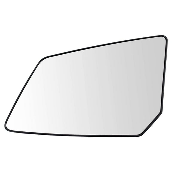 TRQ Exterior Mirror Glass w/Backing Plate LH for Acadia Outlook Traverse MGA07182 Fits select: 2009-2015 CHEVROLET TRAVERSE, 2007-2013 GMC ACADIA