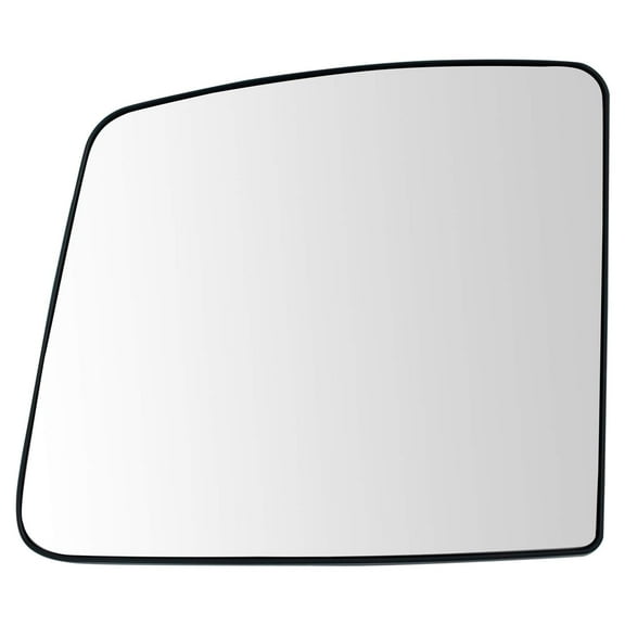 TRQ Exterior Mirror Glass w/ Backing Plate RH Passenger Side for Nissan NV Van S MGA07273 Fits select: 2012 NISSAN NV 2500/3500, 2017-2018 NISSAN NV 1500 S/1500 SV/2500 S/2500 SV/2500 SL