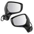 thumbnail image 1 of TRQ Exterior Mirror Pair Power Heated Turn Signal LH & RH for CX-3 MRA09070 Fits select: 2016-2019 MAZDA CX-3, 1 of 5