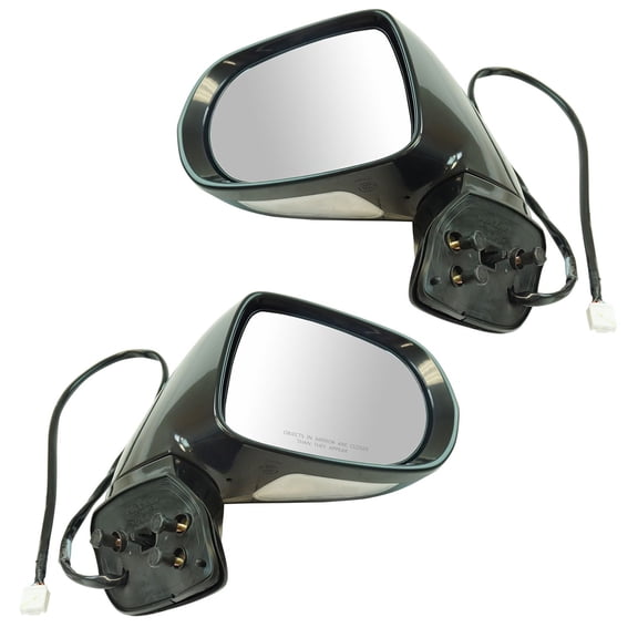 TRQ Exterior Power Heated Memory Mirror w/ Signal Puddle Light Pair for Lexus MRA10047 Fits select: 2013-2015 LEXUS RX