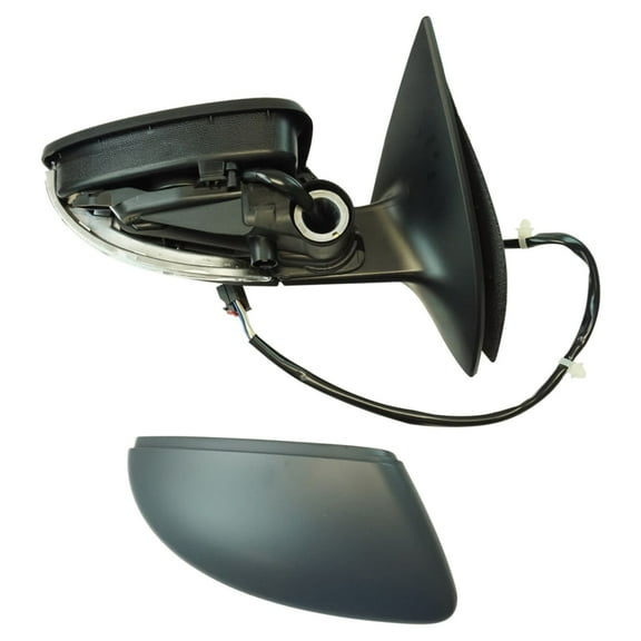 TRQ Exterior Power Heated Memory w/ Signal Folding Puddle Light Mirror RH for VW MRA06823 Fits select: 2012 VOLKSWAGEN PASSAT, 2009-2012 VOLKSWAGEN CC