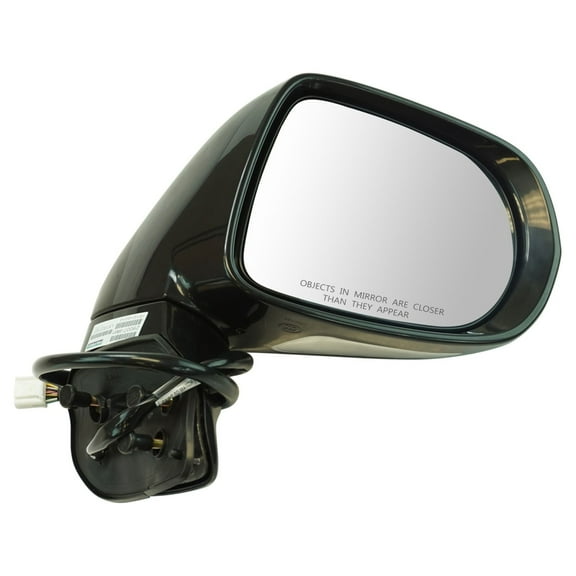 TRQ Passenger Side Mirror Assembly Power Heated Memory Turn Signal Puddle Light Fits 10-12 Lexus RX350 Canada or Japan Built Models 10-12 RX450h Japan Built Models 1st VIN Digit J