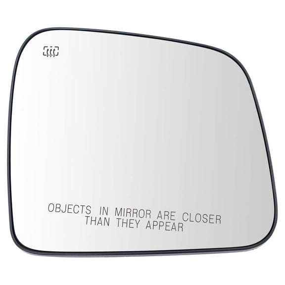 TRQ Exterior Side View Door Mirror Glass Heated RH for Dodge Jeep SUV MGA07210 Fits select: 2011-2018,2020 JEEP GRAND CHEROKEE