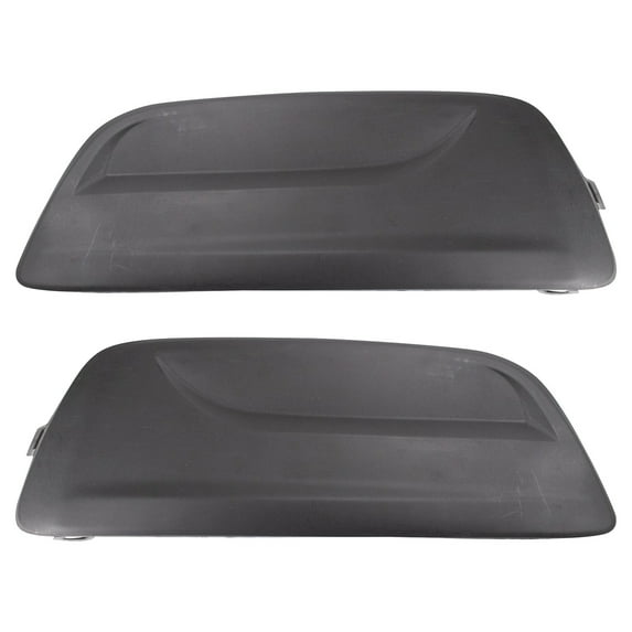 TRQ Fog Light Hole Cover Set,Fog Light Cover Set Fits 2013-2015 Chevrolet Malibu BDA08657