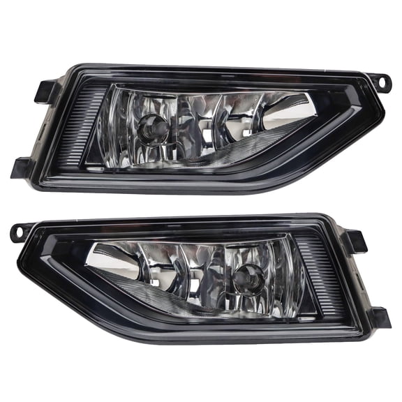 TRQ Fog Light Set VW2592138 VW2593138 Fits 2018-2020 Volkswagen Atlas