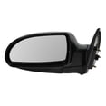 thumbnail image 1 of TRQ Driver Side Mirror Assembly Power Heated Paint to Match Smooth Black Foldaway Fits 2007-2010 Hyundai Elantra, 1 of 3