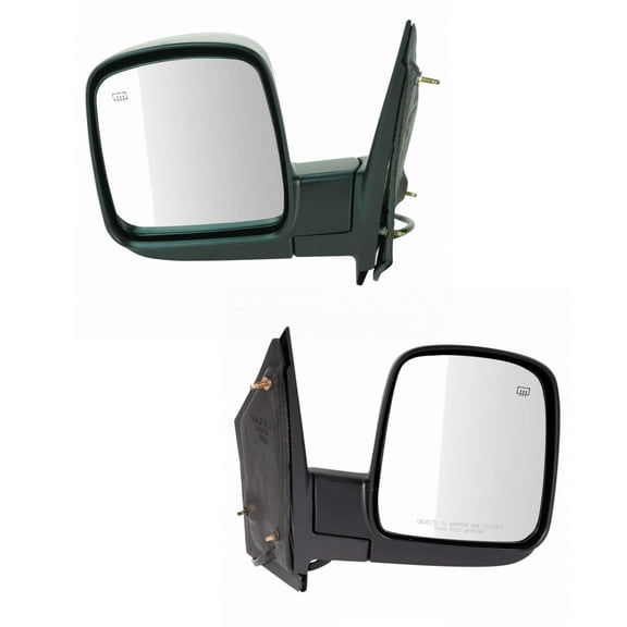 TRQ Folding Power Heated Side Mirrors LH & RH Set of 2 for 03-07 Express Savana MRA04891 Fits select: 2004-2007 CHEVROLET EXPRESS G3500, 2003-2007 CHEVROLET EXPRESS G2500