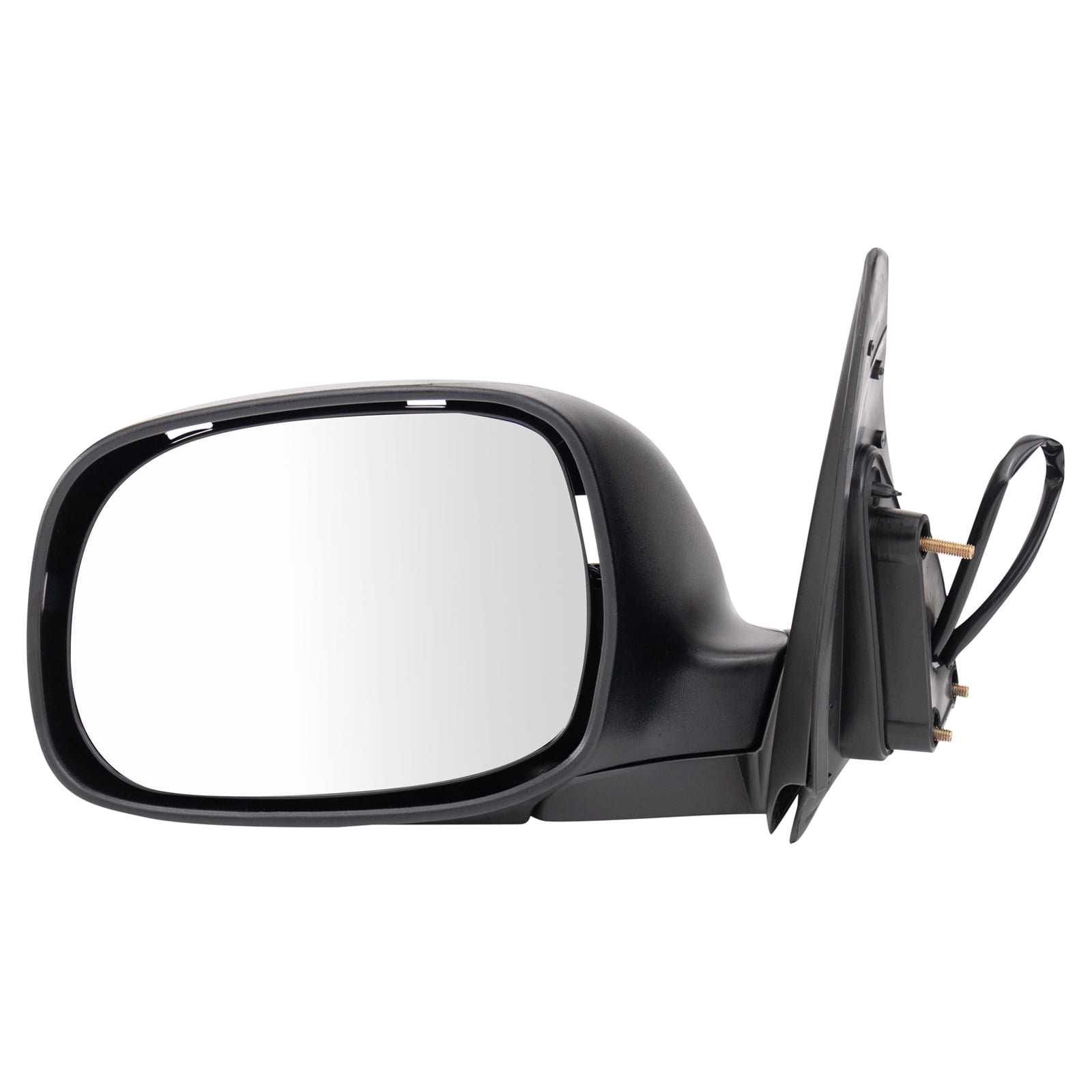 TRQ Folding Power Mirror Black Driver Side LH Left for Toyota Tundra Sequoia MRA05765