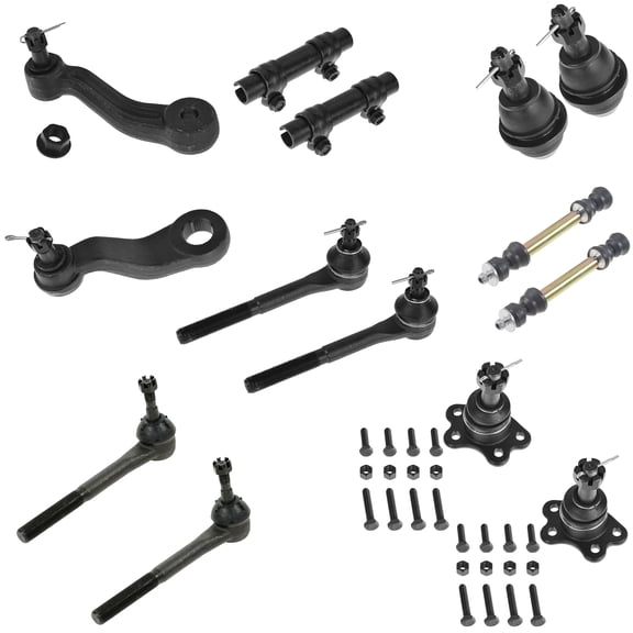 TRQ Front 14 pc Steering & Suspension Kit for Chevy GMC Pickup Truck SUV New PSA59000 Fits select: 1996-2000 CHEVROLET GMT-400, 1996-2000 CHEVROLET TAHOE