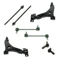 thumbnail image 1 of TRQ Front 8 pc Control Arm Tie Rod Sway Bar Link Suspension Kit for 00-04 Focus PSA56168, 1 of 4