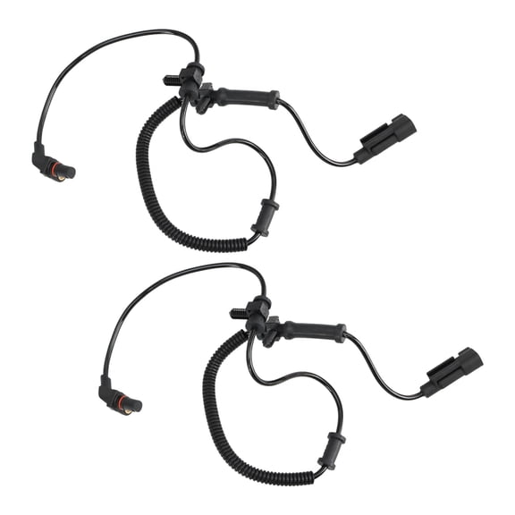 TRQ Front ABS Wheel Speed Sensor Set For 2009-2012 Dodge Ram 1500 BSA14105