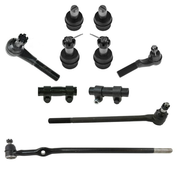 TRQ Front Ball Joint Tie Rod End Sway Bar Link Steering Suspension Kit Set 10pc PSA74538