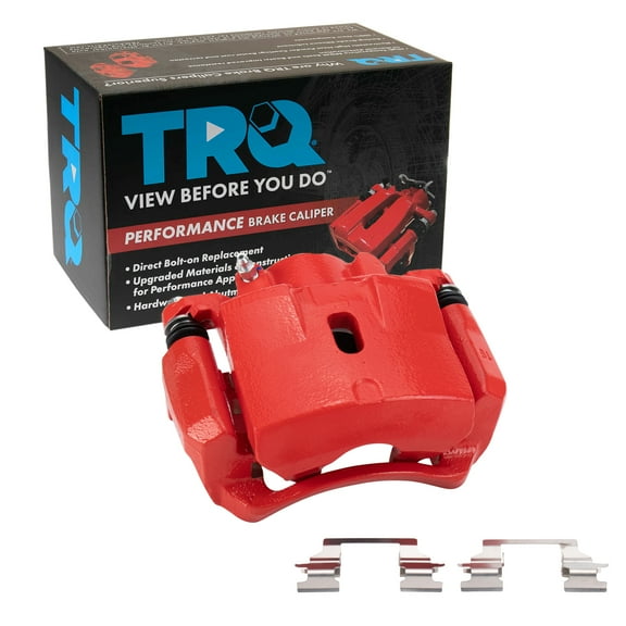 TRQ Front Brake Caliper Compatible with 2004-2012 Chevrolet 2005-2010 Pontiac 07-10 Saturn