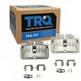 thumbnail image 1 of TRQ Front Brake Caliper Set Compatible with 2004-2005 Buick Rainier 2006 Chevrolet SSR 2002-2005 Trailblazer GMC Envoy 2005 Isuzu Ascender 2002-2004 Oldsmobile Bravada Saab 9-7x, 1 of 6