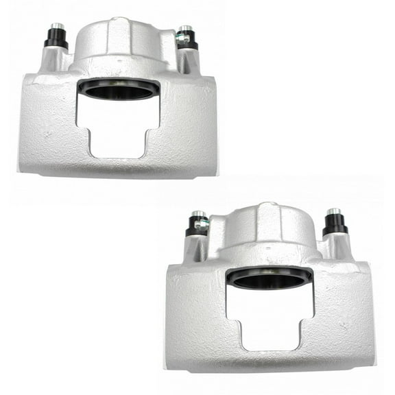 TRQ Front Brake Caliper Set Compatible with 88-02 Chevrolet 94-99 Dodge GMC