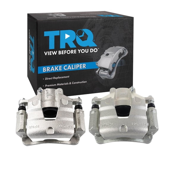 TRQ Front Brake Caliper Set Fits 17-19 Chevrolet Bolt EV 16-19 Cruze Volt CLA32422