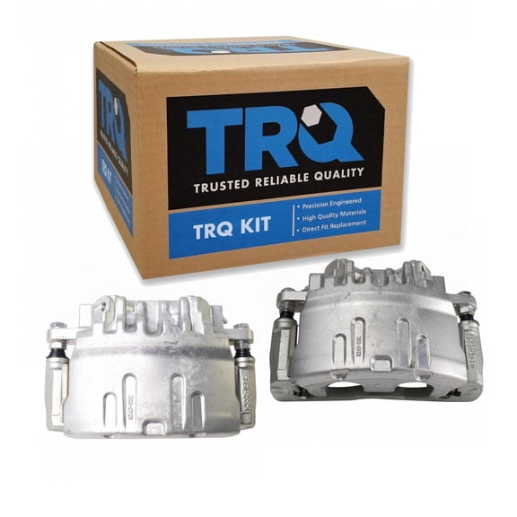 TRQ Front Brake Caliper Set Fits 2003-2008 Cadillac CTS 2005-2008 Cadillac STS CLA32319