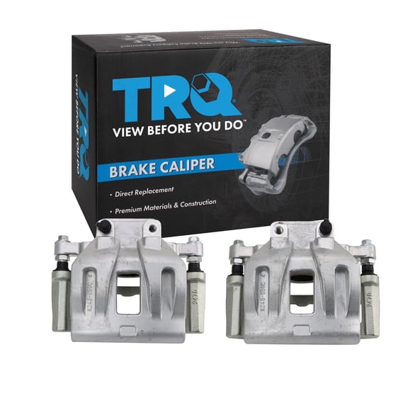 TRQ Front Brake Caliper Set Fits 2012-2021 Chrysler 300 2017-2021 Dodge Challenger Charger