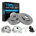 thumbnail image 1 of TRQ Front Brake Calipers Pads Rotors Fits Select Beetle Golf Jetta Rabbit, 1 of 6
