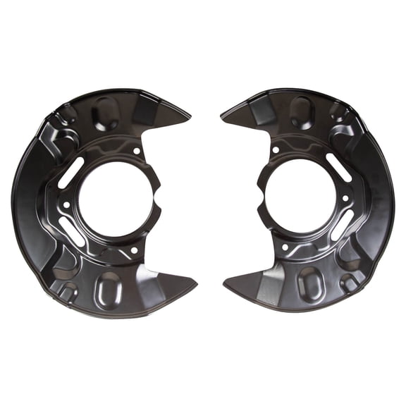 TRQ Front Brake Dust Shield Set Fits 05-10 Scion tC 03-08 Toyota Corolla Matrix