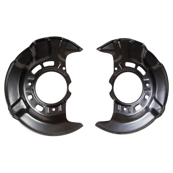 TRQ Front Brake Dust Shield Set Fits 2009-2013 Toyota Corolla Matrix