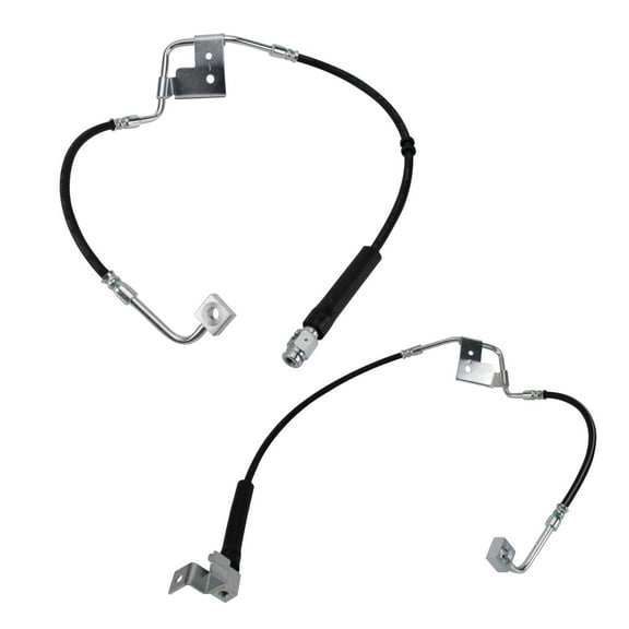 TRQ Front Brake Hose Set BLA63828 Fits Select 2000-2001 Dodge Ram 1500 , 2000-2001 Dodge Ram 2500