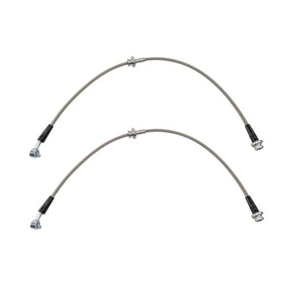 TRQ Front Brake Hose Set Fits 2008-2014 Nissan Rogue 2014-2015 Rogue Select