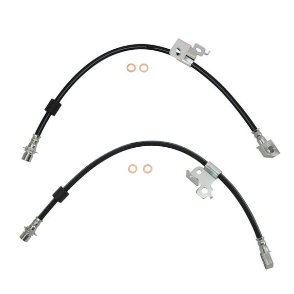 TRQ Front Brake Hose Set Fits 2010-2011 Ford F-150