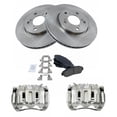 thumbnail image 1 of TRQ Front Brake Pad & Rotor Kit Brake Caliper Brake Pads Brake Rotor Ceramic Fits Select 2005-2010 Honda Odyssey, 1 of 6