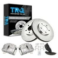 thumbnail image 1 of TRQ Front Brake Pad & Rotor Kit Brake Caliper Brake Pads Brake Rotor Ceramic Vented Fits Select 1998-2002 Chevrolet Camaro Pontiac Firebird, 1 of 6