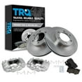 thumbnail image 1 of TRQ Front Brake Pad & Rotor Kit Brake Caliper Brake Pads Brake Rotor Ceramic Vented Fits Select 2003-2009 Toyota 4Runner, 1 of 6