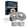 thumbnail image 1 of TRQ Front Brake Pad & Rotor Kit Brake Caliper Brake Pads Brake Rotor Ceramic Vented Fits Select 2011-2012 Nissan Sentra, 1 of 6