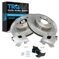 thumbnail image 1 of TRQ Front Brake Pad & Rotor Kit Brake Caliper Brake Pads Brake Rotor Semi-Metallic Fits Select 1999-2004 Chrysler 300M 1998-1999 Concorde Dodge Intrepid, 1 of 6