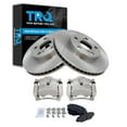 thumbnail image 1 of TRQ Front Brake Pad & Rotor Kit Brake Caliper Brake Pads Brake Rotor Semi-Metallic Fits Select 2011-2016 Lexus CT200h 2010-2015 Toyota Prius 2012-2015 Prius Plug-In, 1 of 4