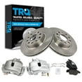 thumbnail image 1 of TRQ Front Brake Pad & Rotor Kit Brake Caliper Brake Pads Brake Rotor Semi-Metallic Fits Select 2013 Volkswagen GTI 2011-2017 Jetta, 1 of 6